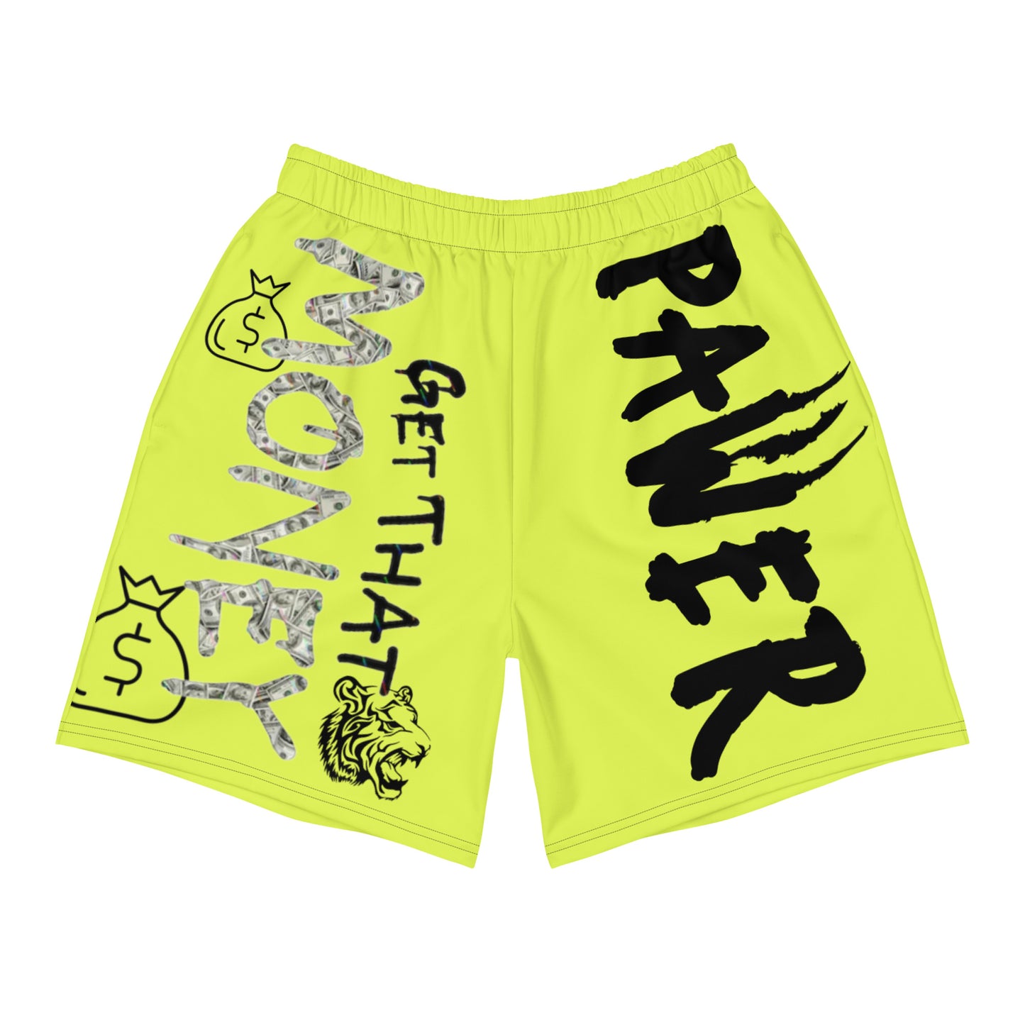 Get the Money Pawer Men's Athletic Shorts